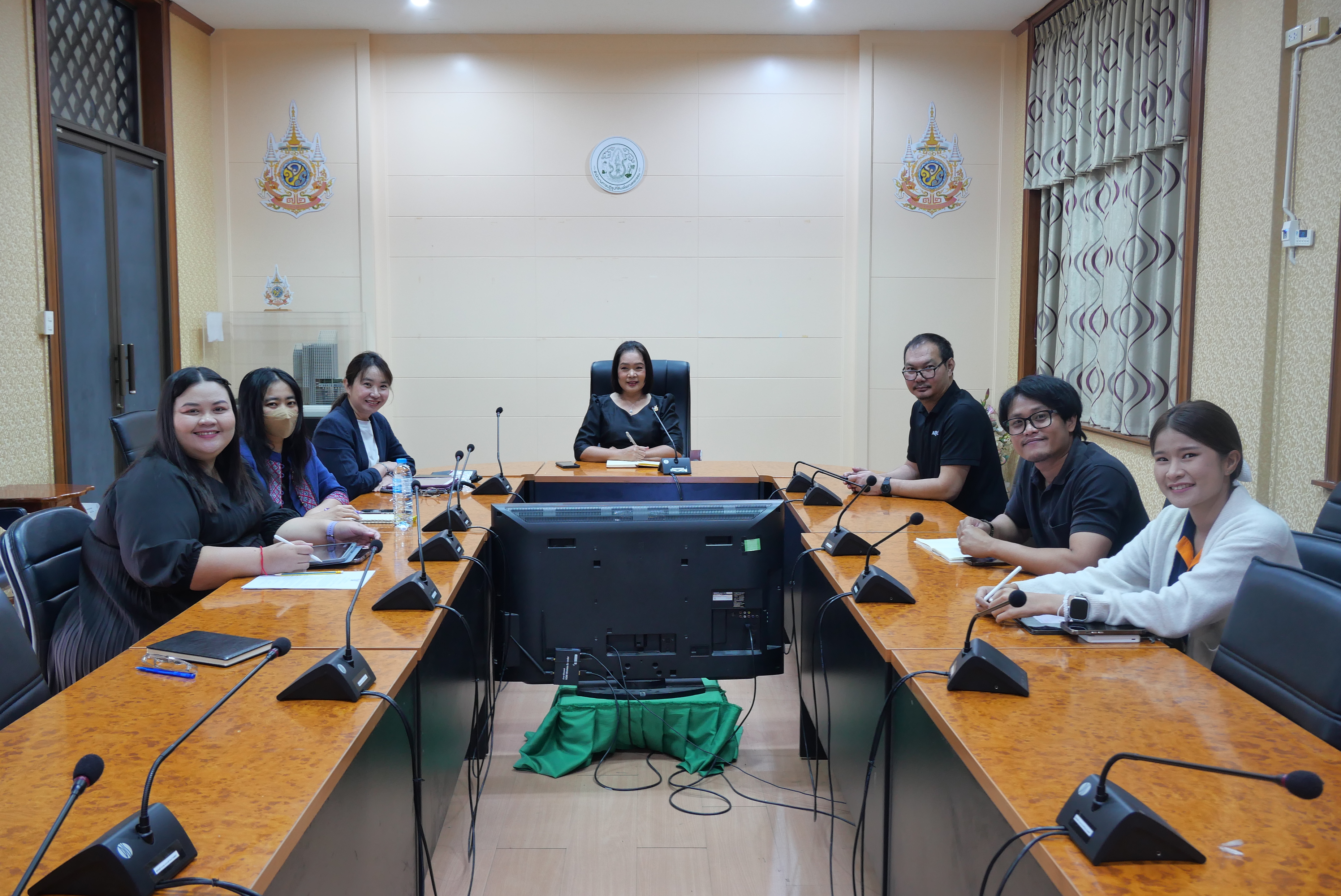 title - ผู้ตรวจราชการกรมประชุมหารือแนวทางการประชาสัมพันธ์